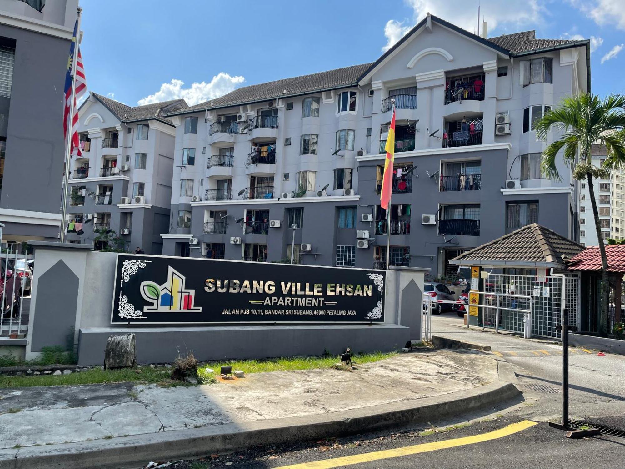 Subang Ville Ehsan Apartment Kampong Baharu Sungai Way Eksteriør bilde